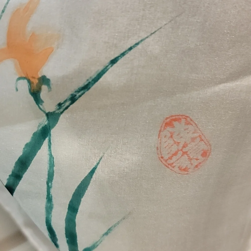 Vintage Silk Scarf - Picture 5 of 7